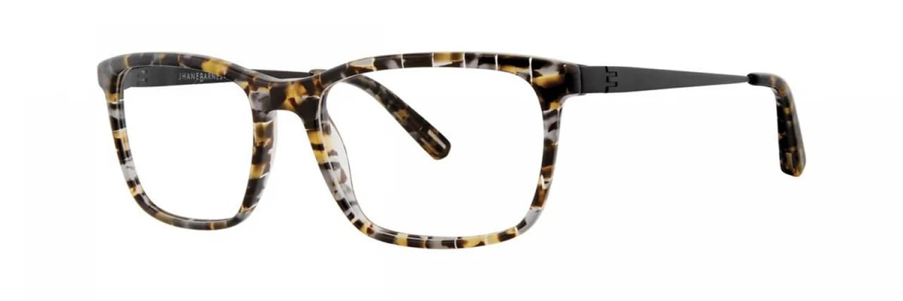 Jhane Barnes Boxplot Eyeglasses Olive Square 57mm Men