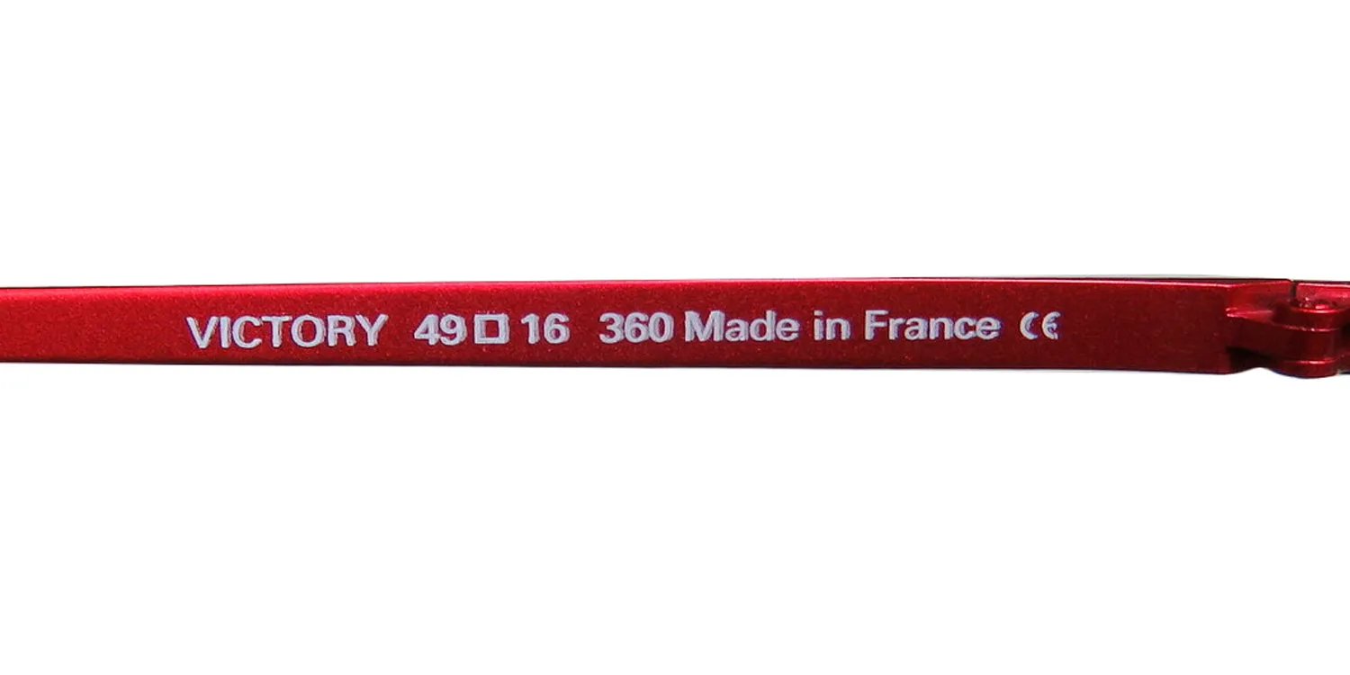 Harry Lary Victory 360 Eyeglasses Red 49mm Unisex 8