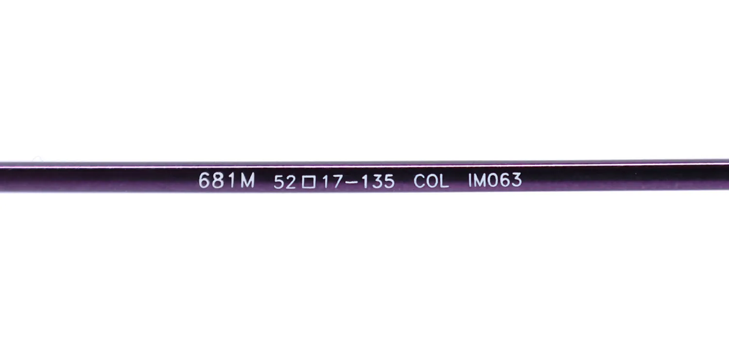 Morel Nomad 681m im063 Eyeglasses Purple 52mm 7