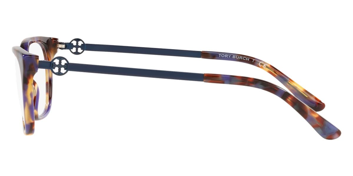 Tory Burch TY2107 1876 Eyeglasses Blue Pearl Tortoise 52mm Women 3