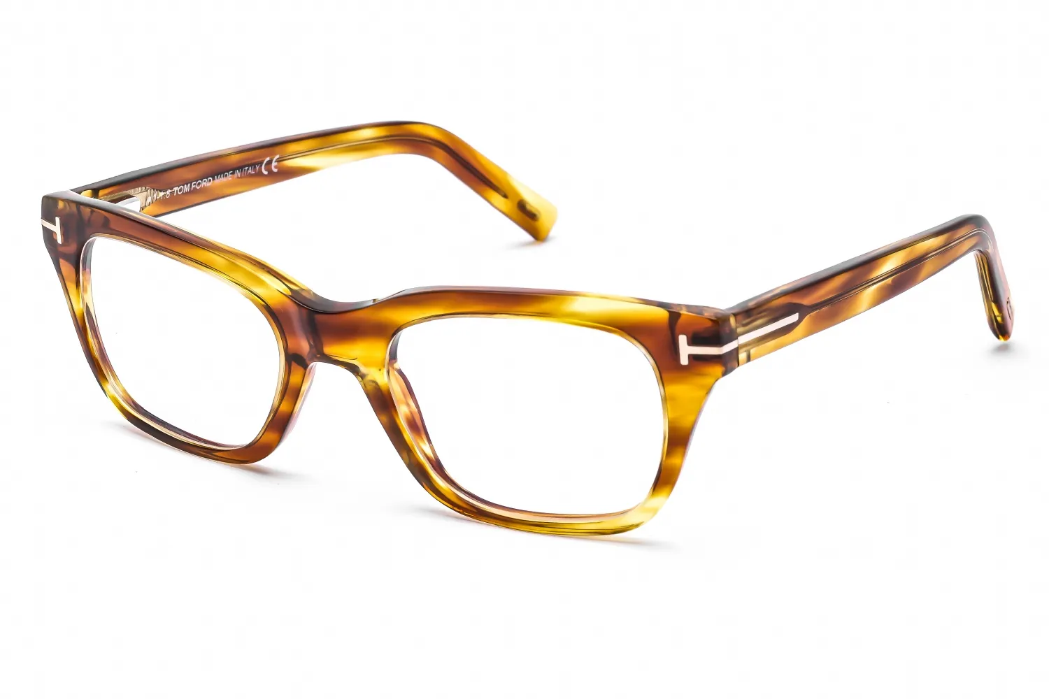 Tom Ford FT5536-B 045 Eyeglasses Brown 51mm Unisex