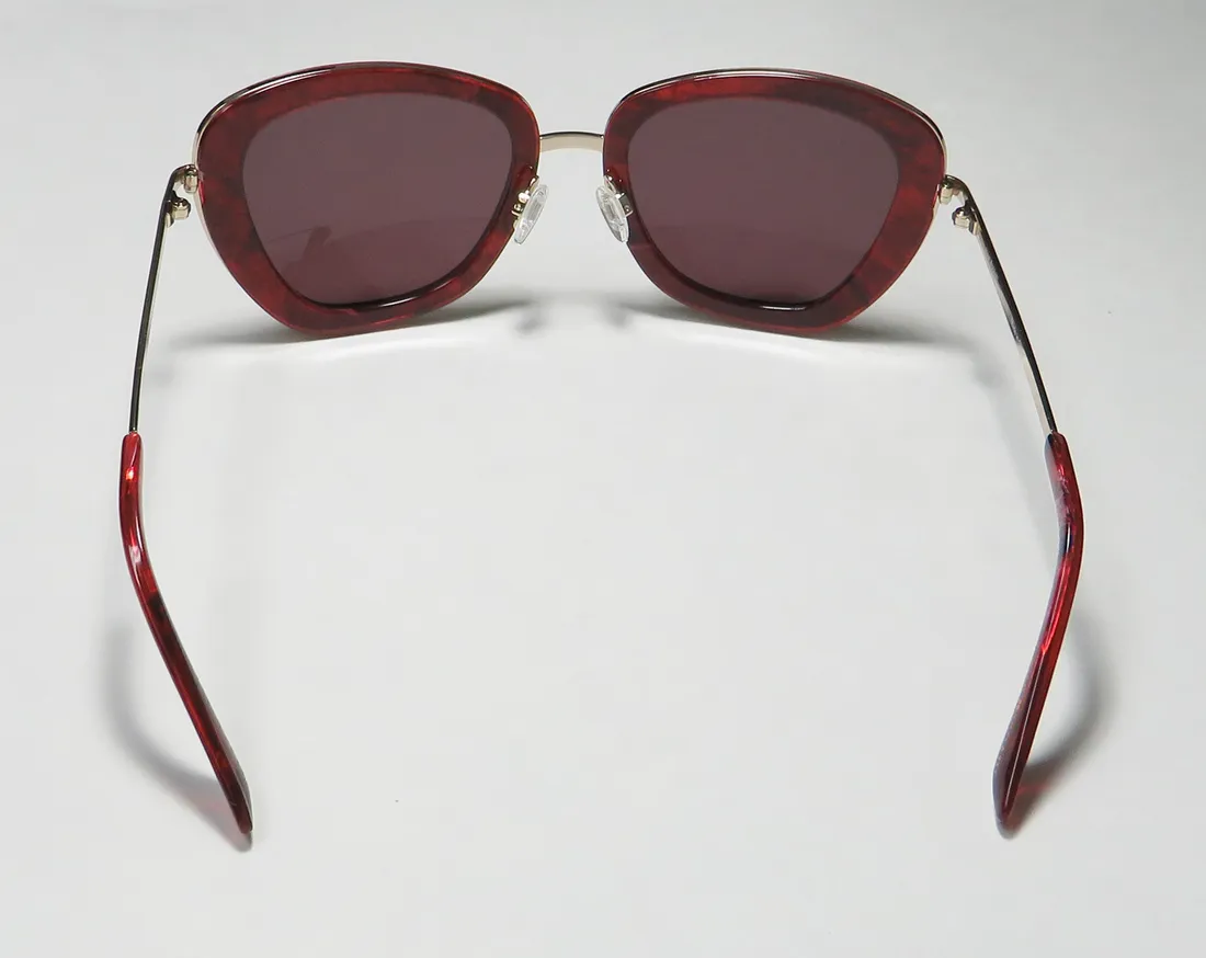 Isaac Mizrahi 30200 re Sunglasses Red 54mm 5