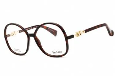 Max Mara MM5100 054 Eyeglasses Red Havana 55mm