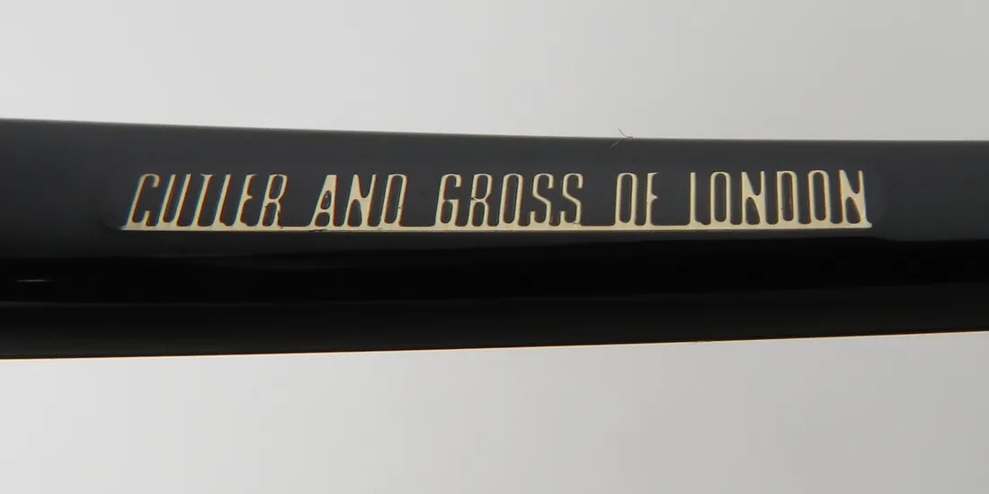 Cutler and Gross 1243 b Eyeglasses Black 47mm 7