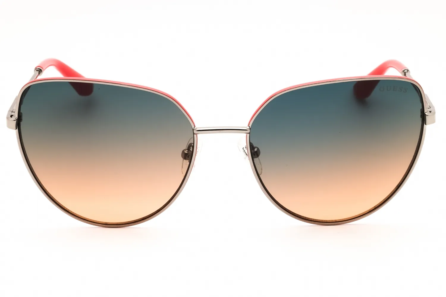Guess GU7784 08B Sunglasses Shiny Gunmetal 59mm Women 2