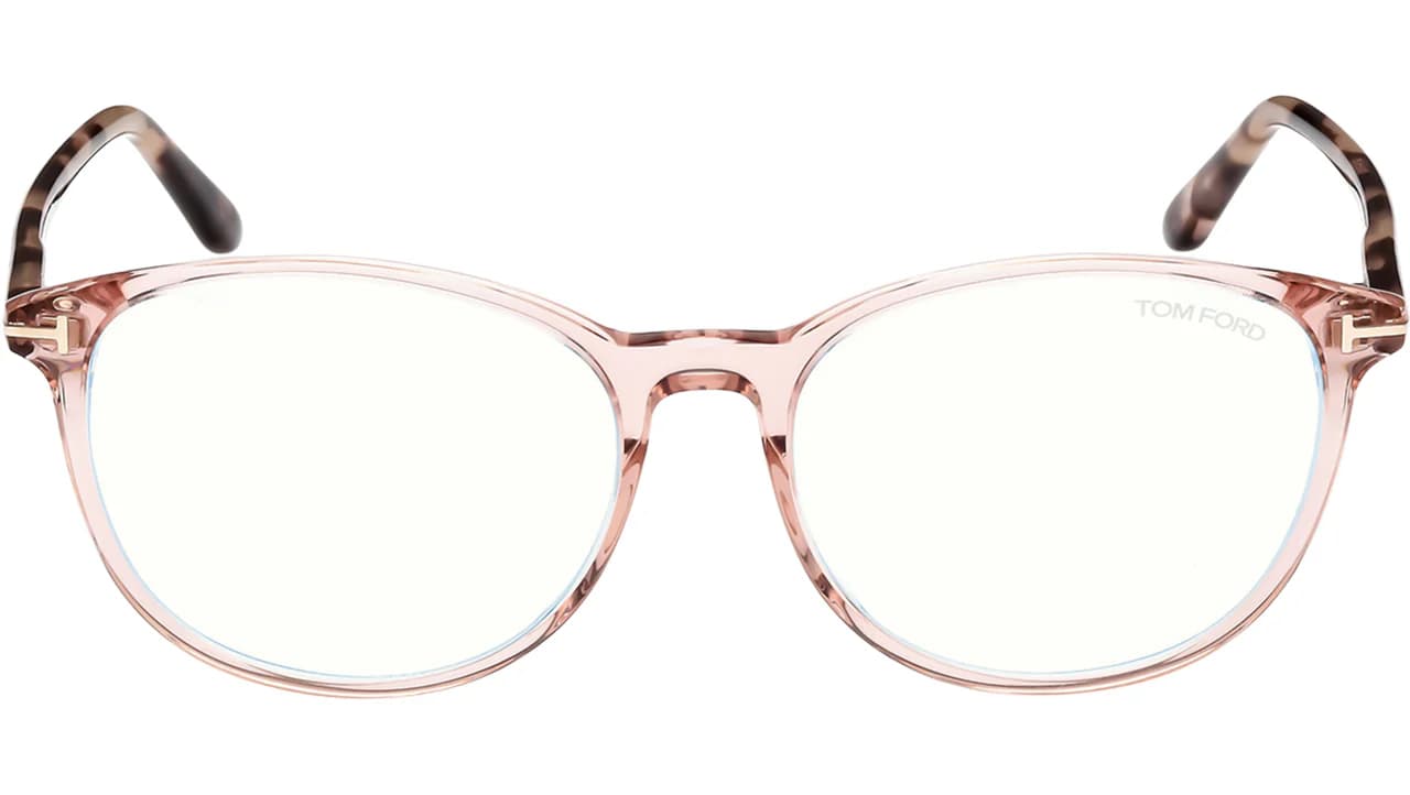 Tom Ford FT5810B 72 Eyeglasses Shiny Pink 53mm Women 2