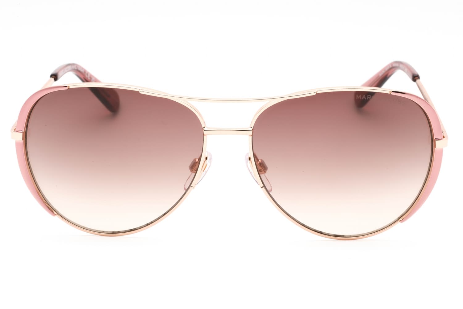 Marc Jacobs MARC 686/S NOA HA Sunglasses Gold Burgundy 59mm Women 2