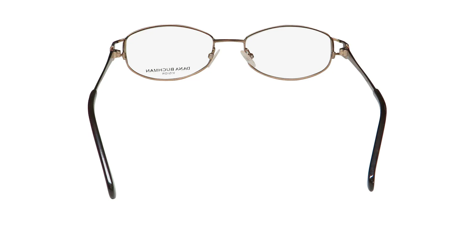 Dana Buchman Estelle br Eyeglasses Brown 52mm 5