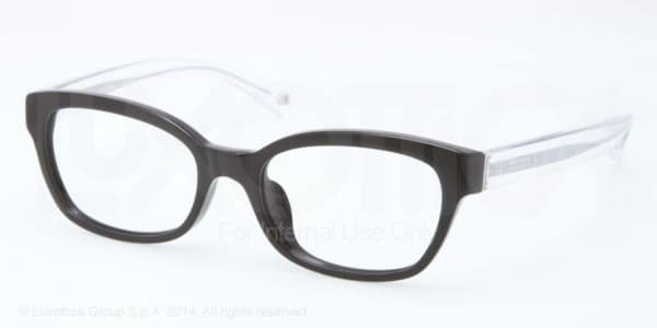 Coach HC 6042F Hadley 5002 Black Eyeglasses Multicolor 52mm Women