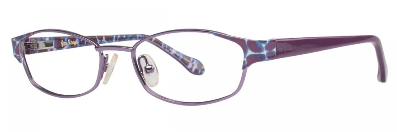Lilly Pulitzer Jalyn Eyeglasses Plum 46mm Kids