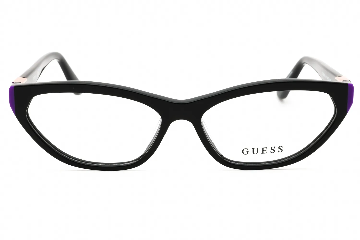 Guess GU50146 001 Eyeglasses Shiny Black 54mm Women 2