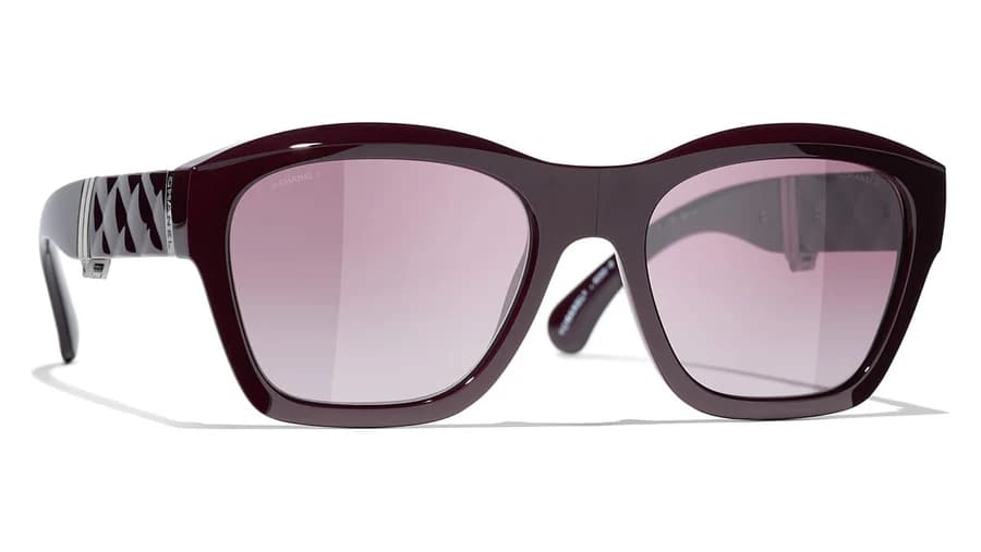 Chanel 6055-B c.1461/S1 Sunglasses Red 140mm Women