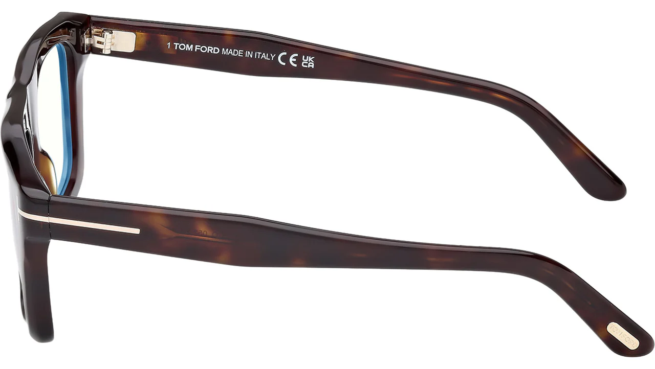 Tom Ford FT6059B 052 Eyeglasses Dark Havana 54mm Unisex 3