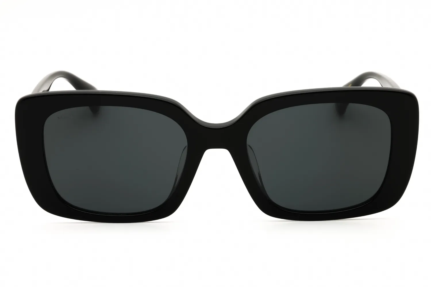 Max Mara MM0155-k 01A Sunglasses Shiny Black 54mm Women 2