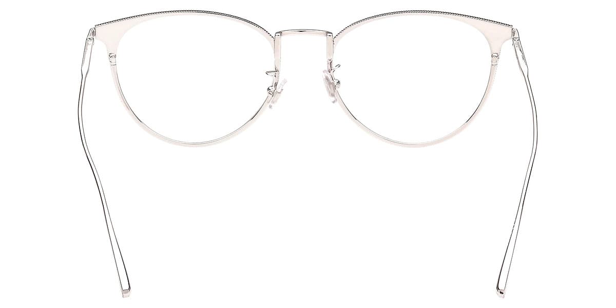 OMEGA OM5034-D/V 001 Eyeglasses Shiny Black/silver 53mm Unisex 4