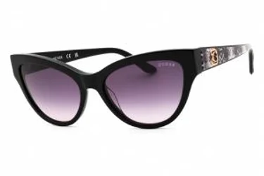 Guess GU00112 01B Sunglasses Shiny Black 56mm
