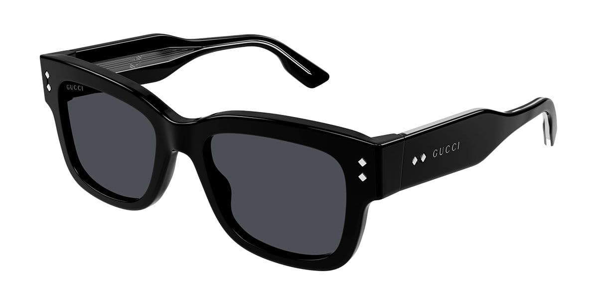 Gucci GG1217S 001 889652394336 Sunglasses Black 145mm Men