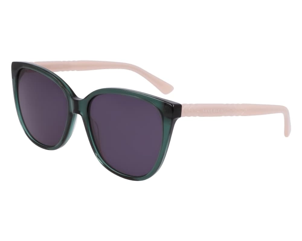 Anne Klein AK7085 310 Sunglasses Olive Crystal 57mm Women