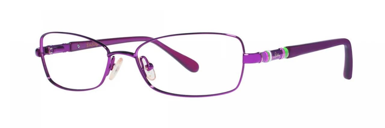 Lilly Pulitzer Maybell Eyeglasses Berry 53mm Women