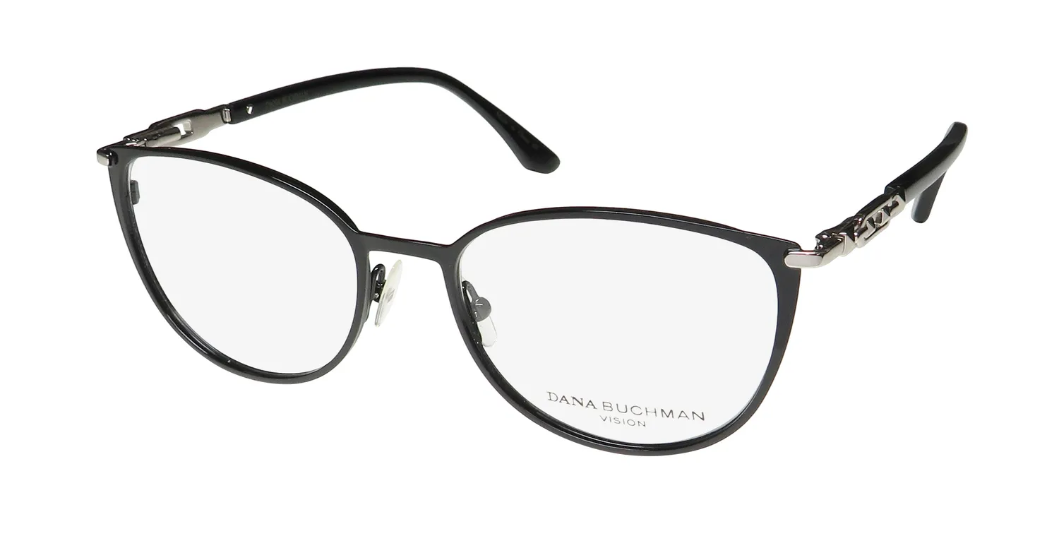 Dana Buchman Marigold bk Eyeglasses Black 54mm