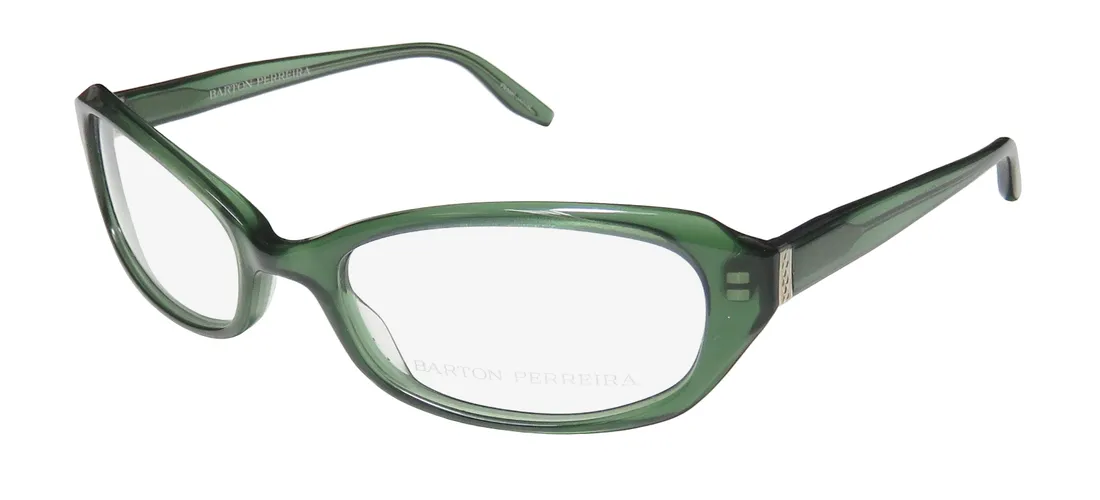 Barton Perreira Jaclyn mea/sil Eyeglasses Green 52mm