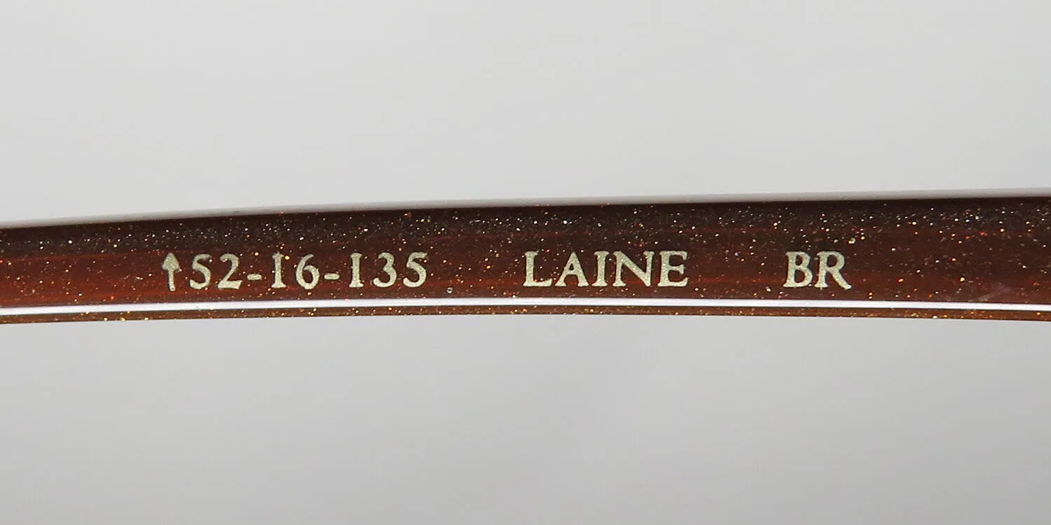 Dana Buchman Laine br Eyeglasses Brown 52mm 8