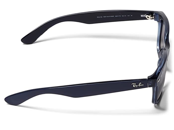 Ray-Ban RB2132 NEW WAYFARER 6607/78 RB2132 Sunglasses Blue 145mm Unisex 3