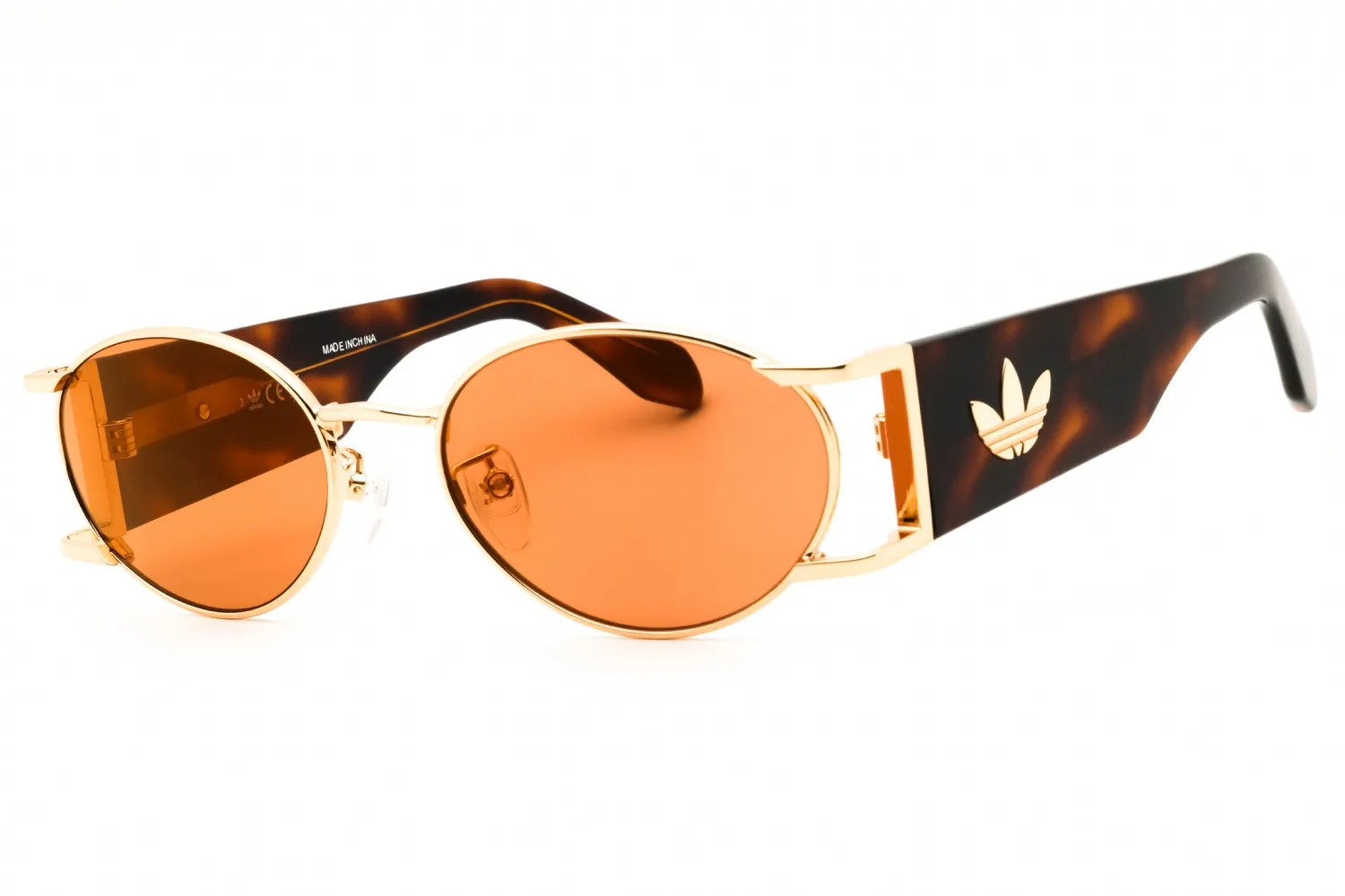Adidas OR0096 30U Sunglasses Shiny Deep Gold 54mm Unisex