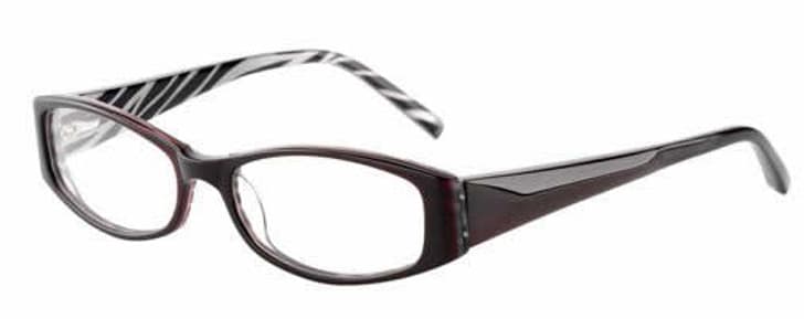 Jones New York J727 WINE Eyeglasses Purple 52mm Women