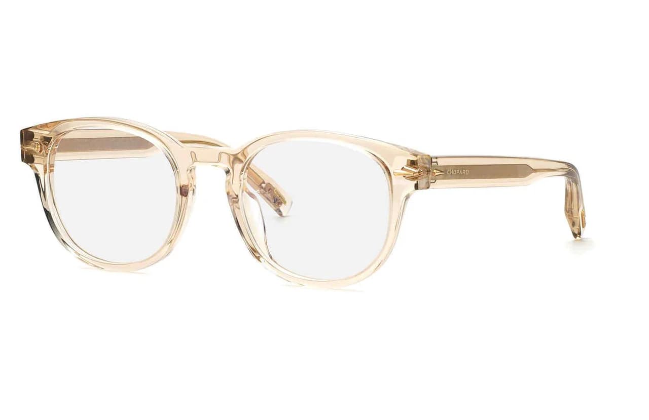 Chopard VCH342 07T1 Eyeglasses Transparent Beige 51mm Women