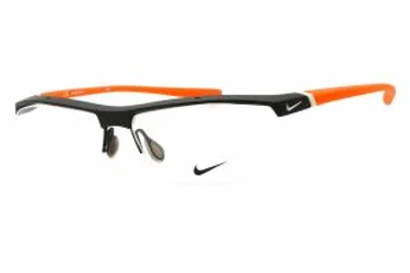 Nike 7071/2 075 Eyeglasses Orange Clear Lenses 57mm