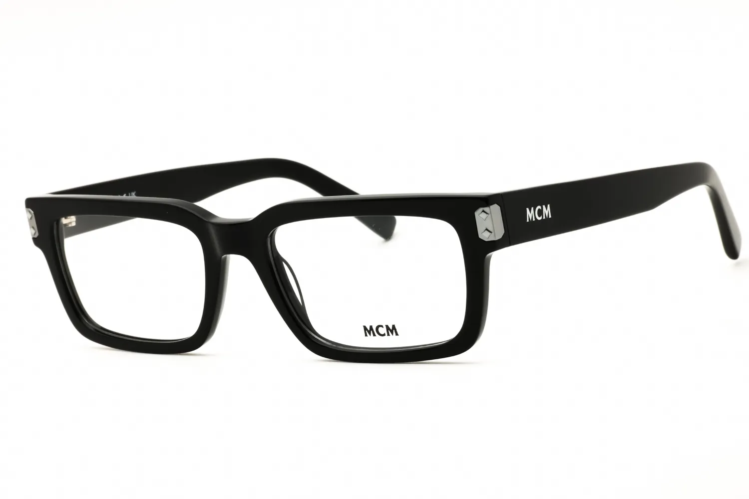 MCM MW5027 001 Eyeglasses Shiny Black 53mm Men