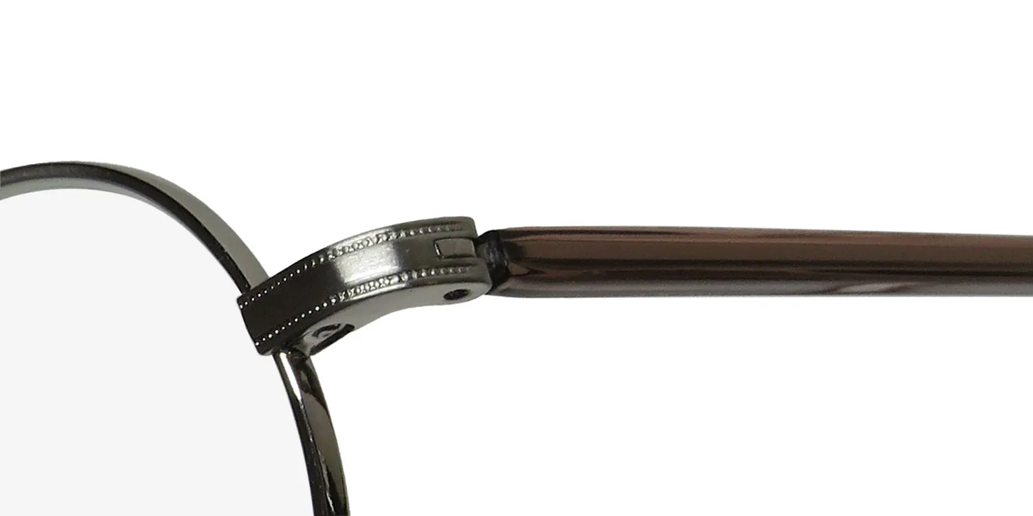 Garrett Leight Penmar Blue Light Technology bs-der Eyeglasses Brushed Silver 48mm 6