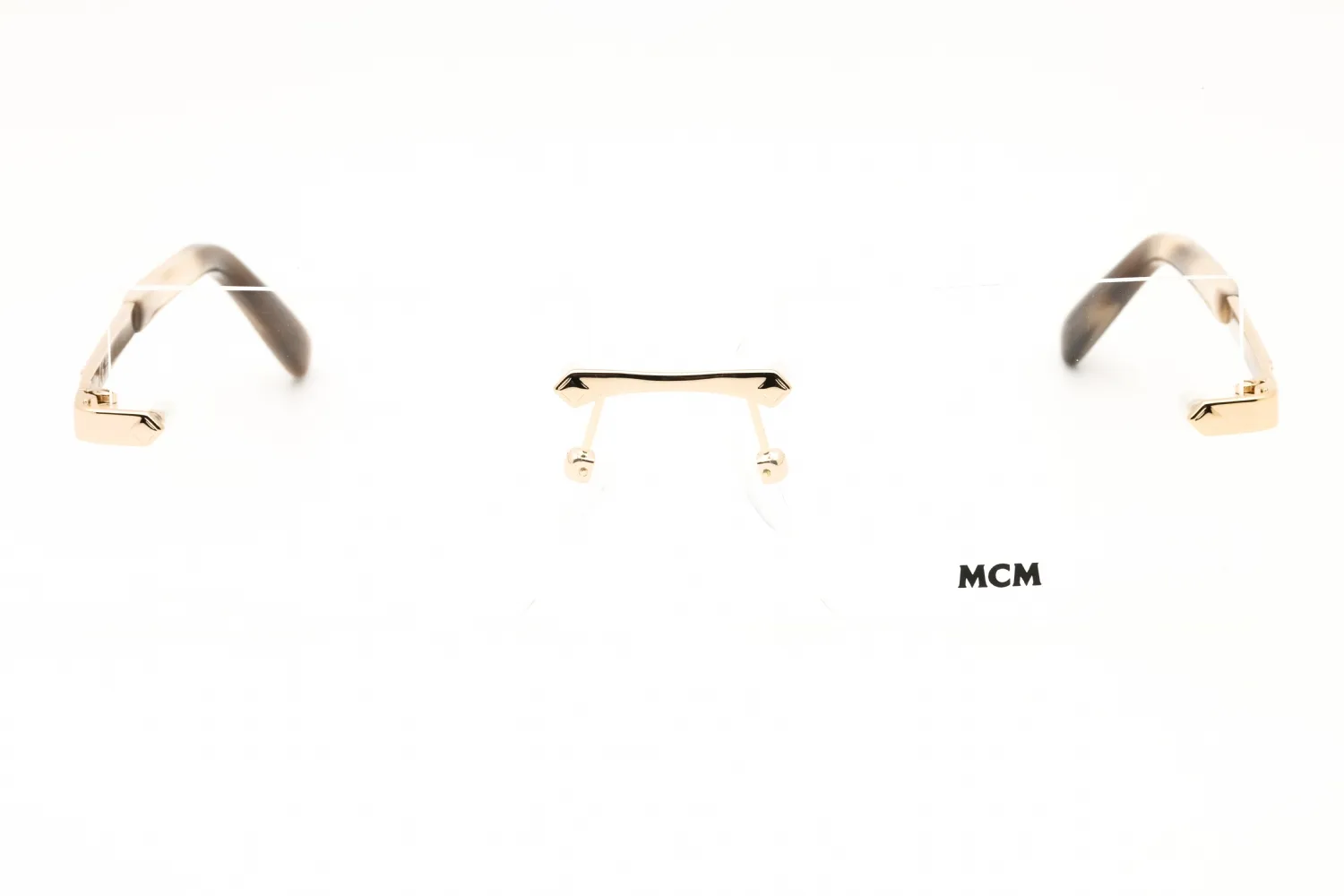 MCM MW5018-H 032 Eyeglasses Pale Gold 56mm Women 2