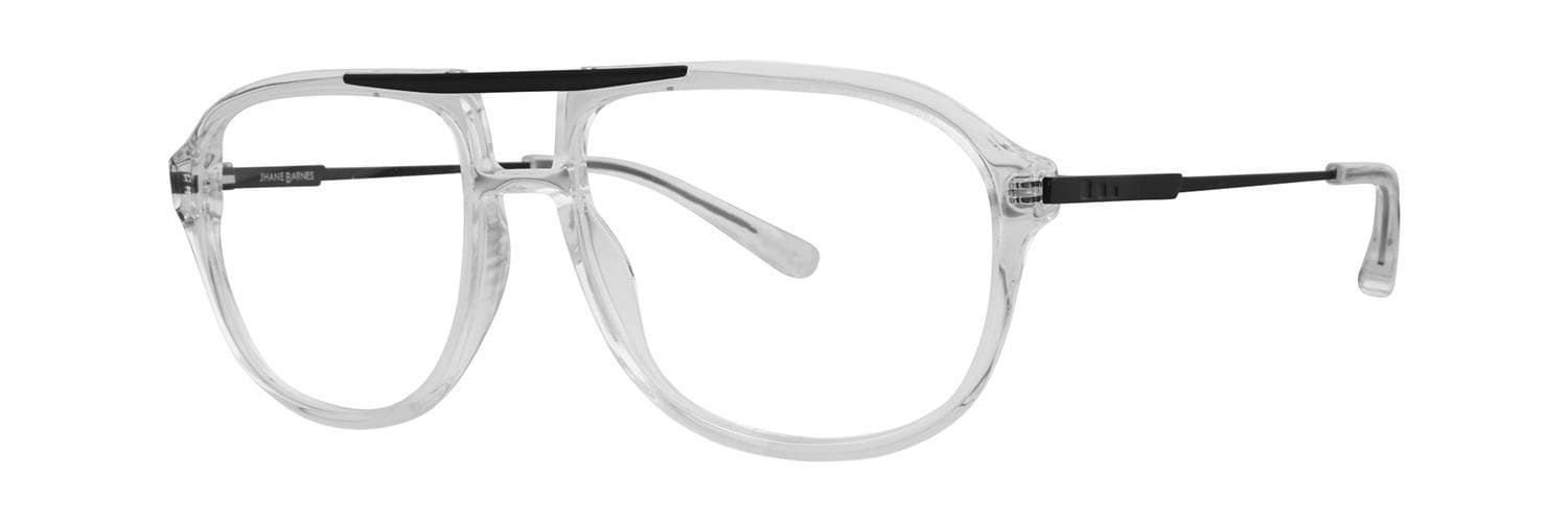 Jhane Barnes Transpose Eyeglasses Crystal 57mm Men