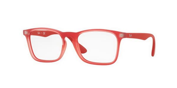 Ray-Ban RB1553 3669 Eyeglasses Red 48mm Unisex