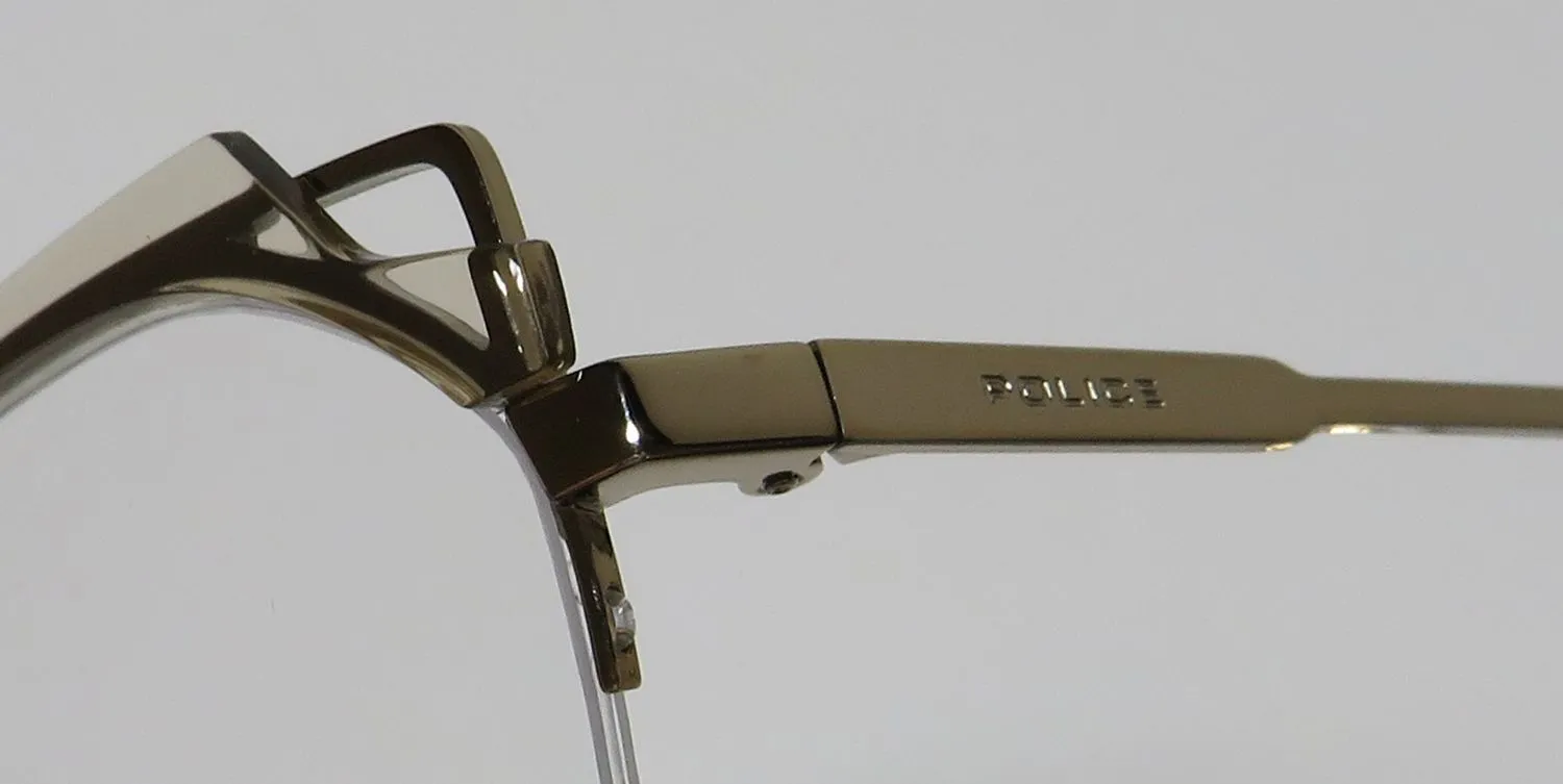 Police Vpla04 Zephirus 2 08ff Eyeglasses Crystal Beige 52mm 6