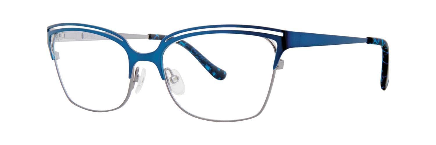 Kensie Edgy Eyeglasses Blue 51mm Women