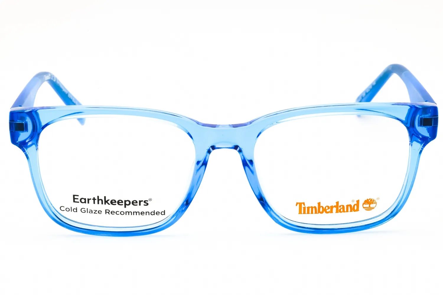 Timberland TB50010 090 Eyeglasses Shiny Blue 49mm Men 2