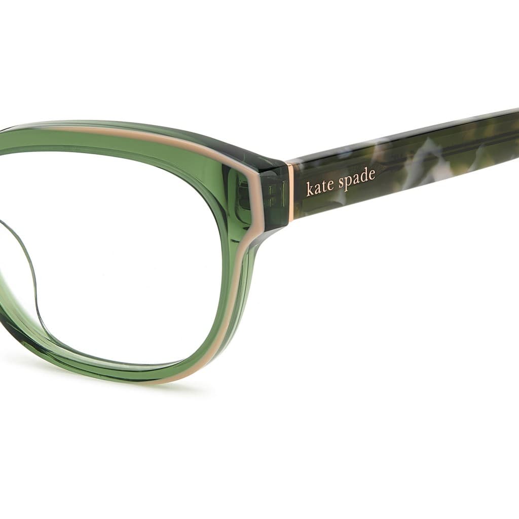 Kate Spade ZELDA 0IWB Eyeglasses Green Pink 50mm Women 3