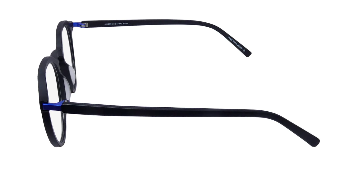 Morel Nomad 40123n nb04 Eyeglasses Black 50mm Unisex 4