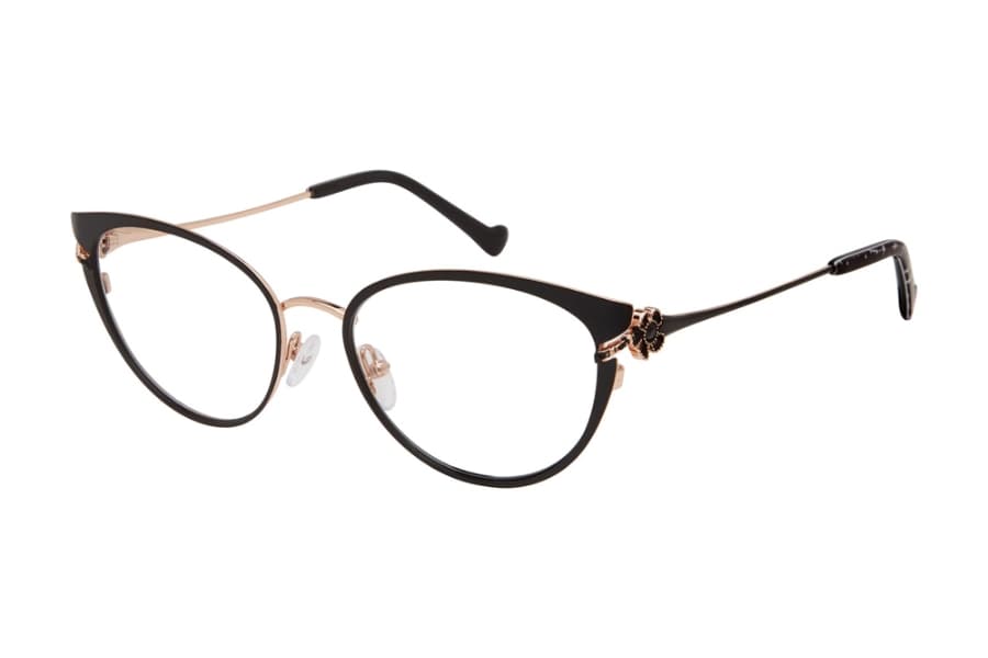 Betsey Johnson ARTEMIS Eyeglasses Black 54mm Women
