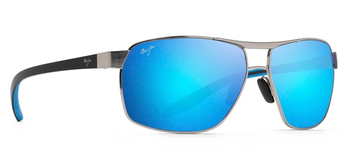 Maui Jim The Bird MJ835 17A Sunglasses Silver 61.5mm Unisex