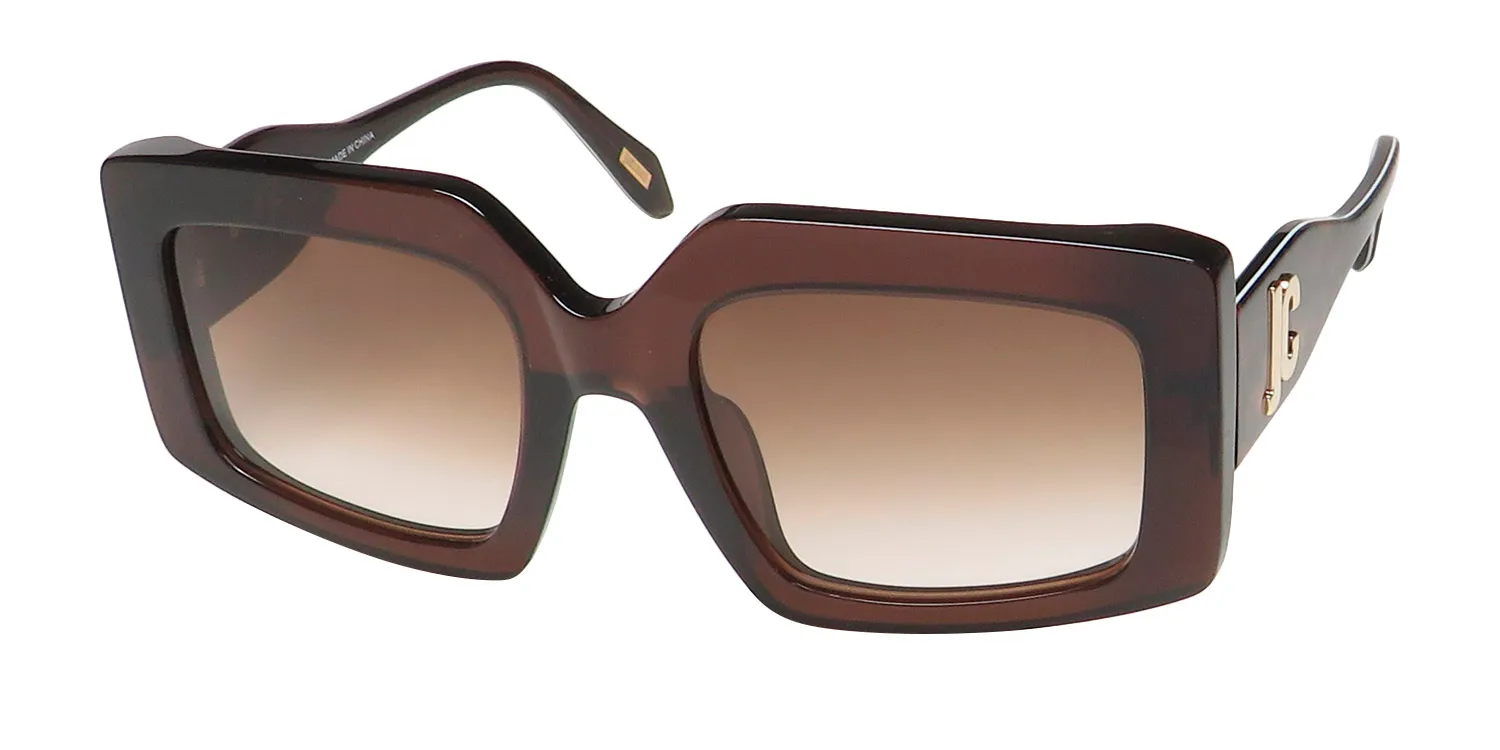 Just Cavalli Sjc020 0aak Sunglasses Transparent Brown 54mm