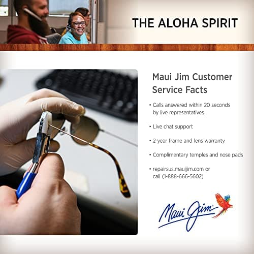 Maui Jim MJ247 16 Sunglasses Polished Gold 59mm Men 6