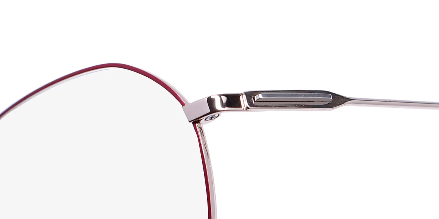 Morel Lightec 30202l rd02 Eyeglasses Red 50mm Unisex 6
