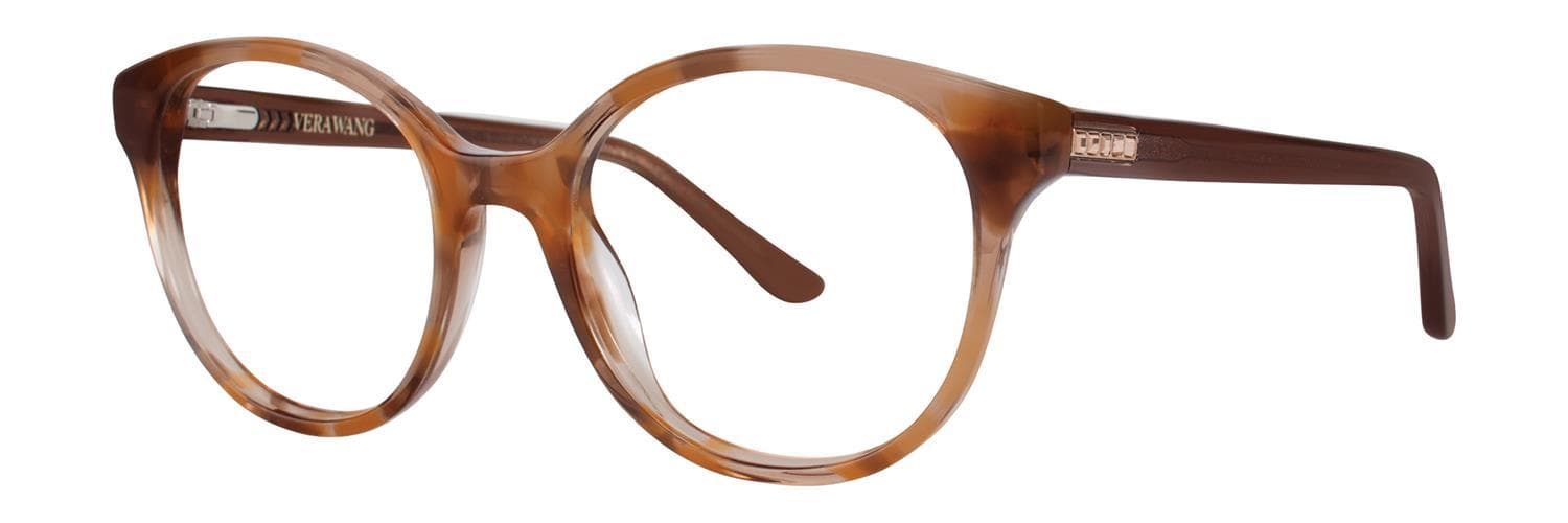 Vera Wang Tessia Eyeglasses Brown 50mm Women