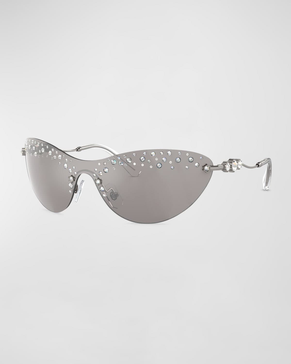 Swarovski SK7023 40096G Sunglasses Silver 125mm Women