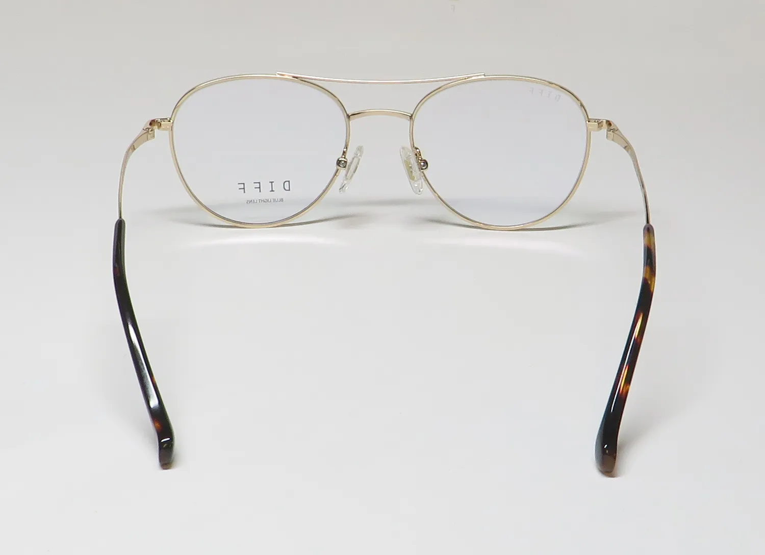 Diff Aiden Blue Light Lens bk Eyeglasses Black 50mm 5