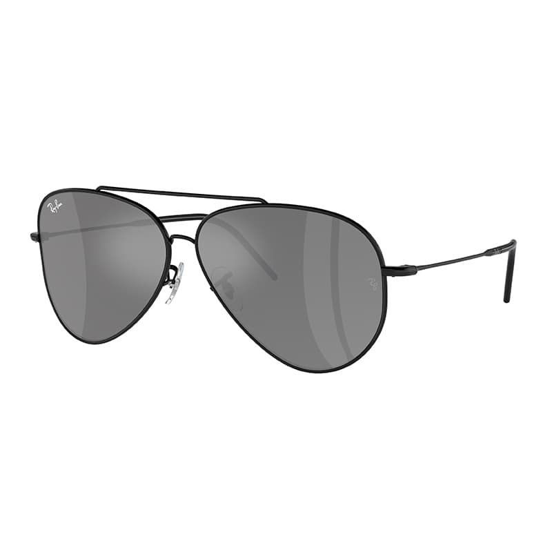 Ray-Ban RBR0101S AVIATOR REVERSE 002/GS RBR0101S Sunglasses Black 145mm Unisex